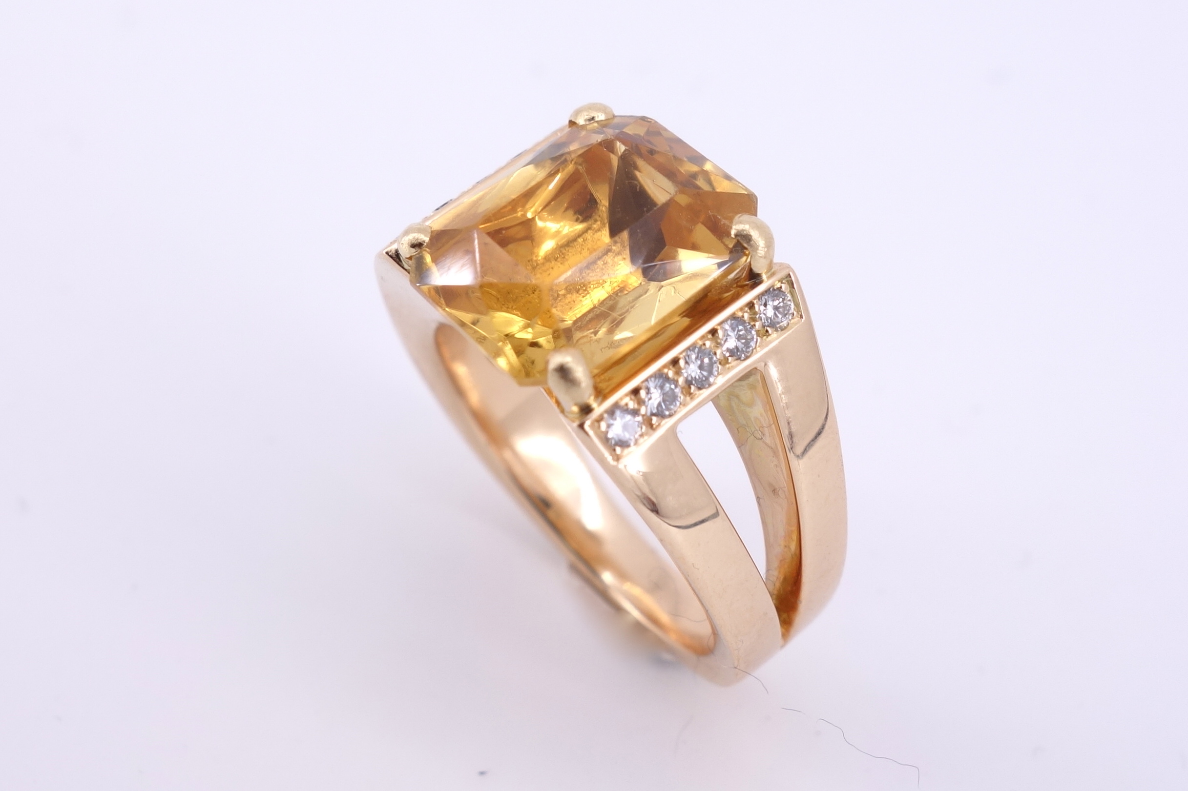 bague citrine