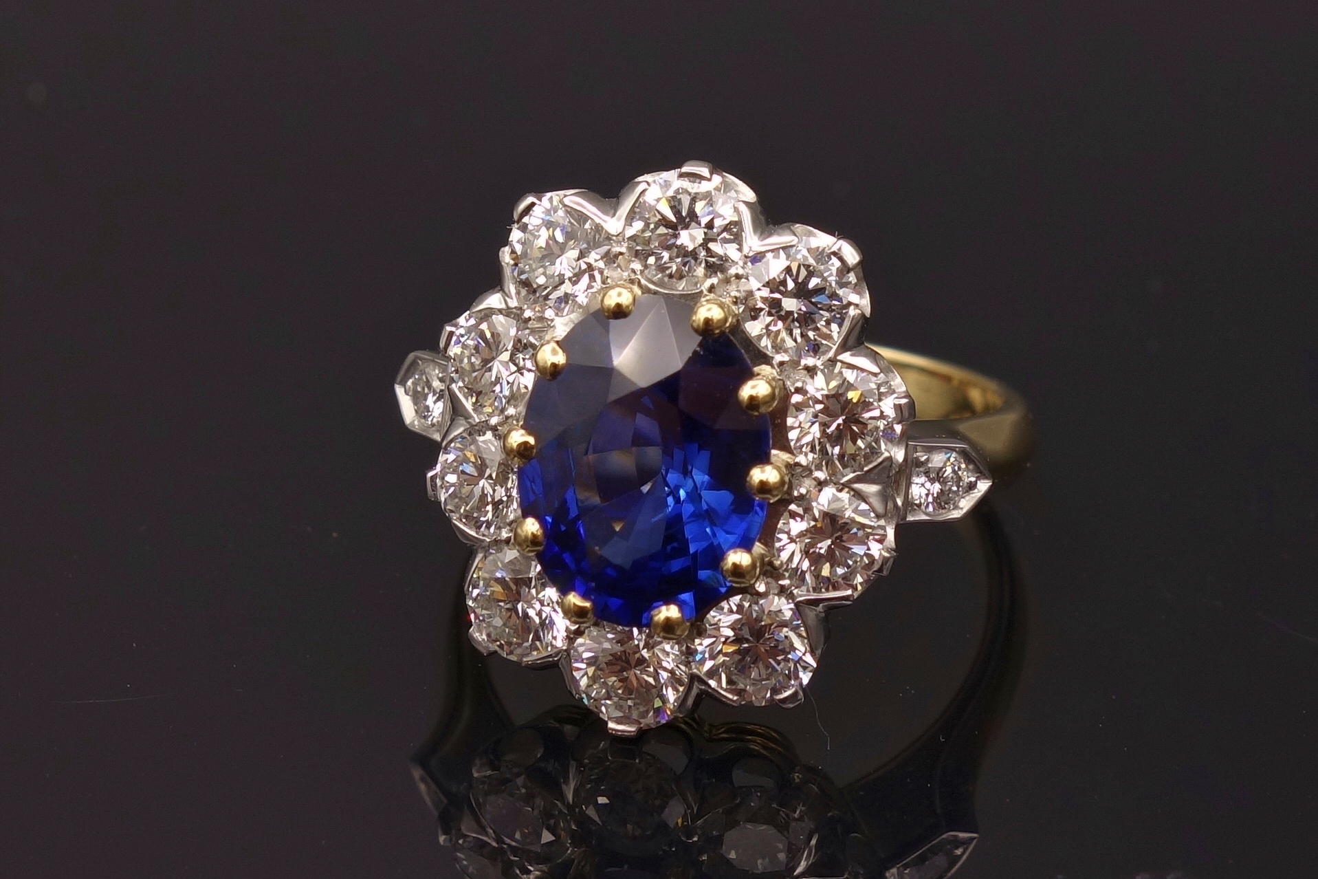 bague fiançailles pompadour