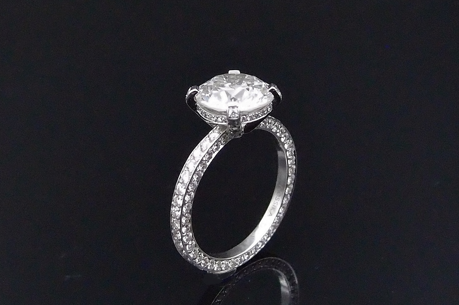 BAGUE MESSIKA SOLITAIRE DIAMANT 3.04 CTS